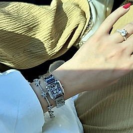 Beyaz Kadran Silver Marka Model Saat