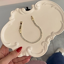 Çift SuYolu Bileklik(14Ayar Renginde)