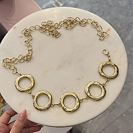 Gold Halka Zincir Kemer